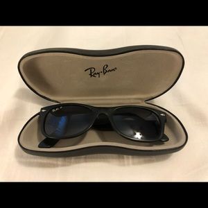 RayBan black “new wayfarer”
